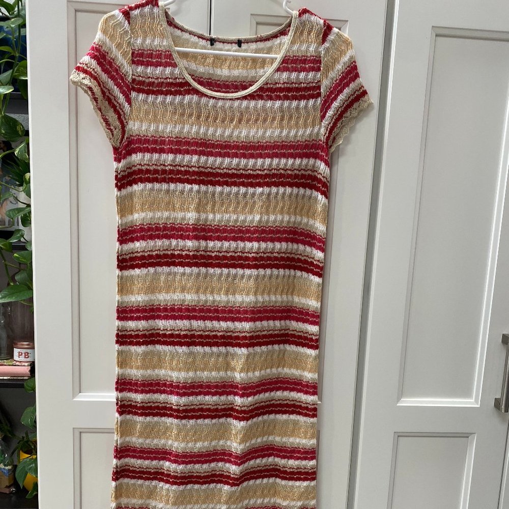 striped dress